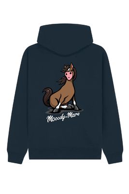 Mooody Chestnut Mare Rugged Hoodie | Heavyweight Horse Lover Hoodie | Baaad Flockers®