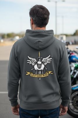 Hoof Dares Wins Zoodie Colour | Funny Outdoor Full Zip Hoodie | Baaad Flockers®