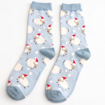 Ladies Christmas Socks | Cosy Festive Socks UK Size 3–7 | Baaad Flockers®