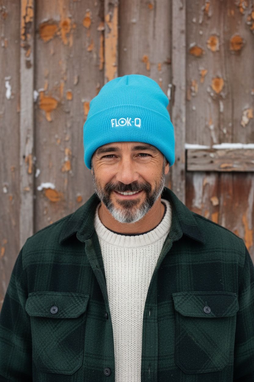 FLOK-Q® Beanie | Cuffed Winter Hat | Alternative &amp; Rebellious Style