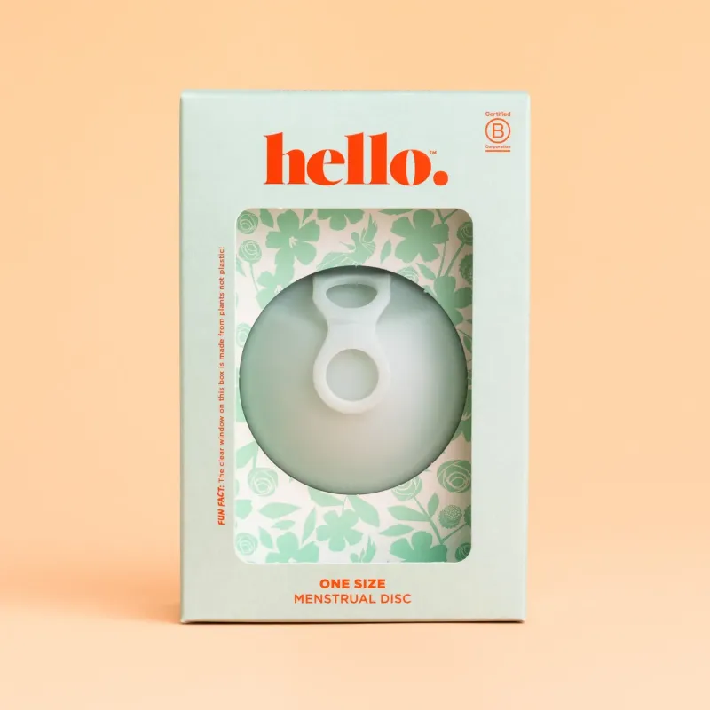 Hello Period Menstrual Disc - Sea Fog