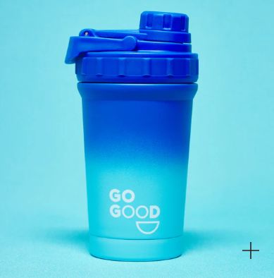Go Good 500ML Stainless Steel Protein Shaker