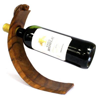 Balansujący Uchwyt na Wino - Zółw
