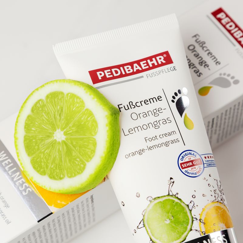Fußcreme Orange Lemongras 125 ml