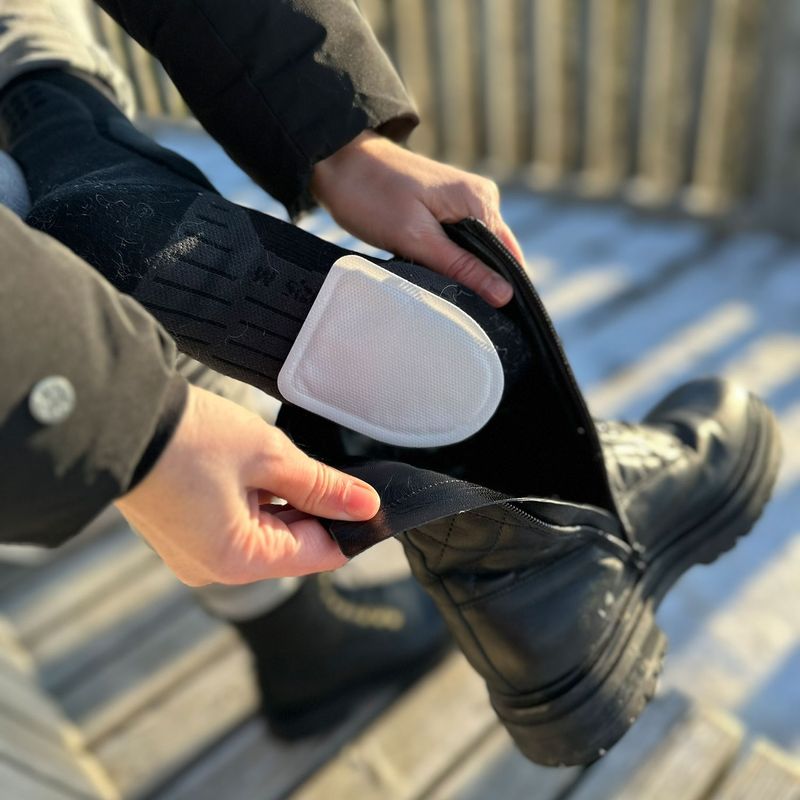 Thermopad Zehenwärmer – selbstklebende Wärmepads für Socken