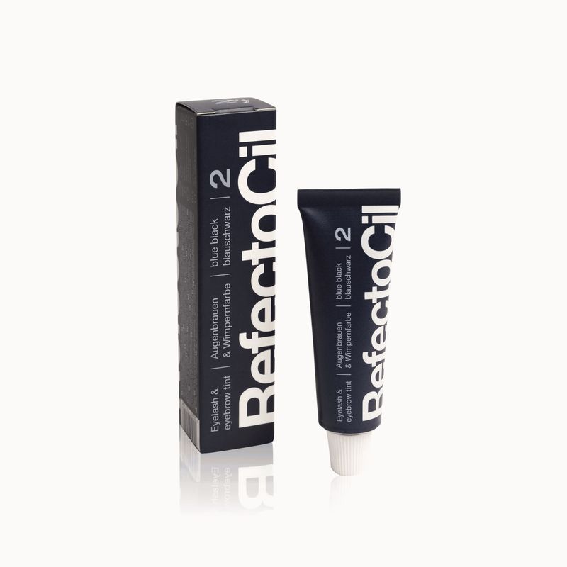 RefectoCil blauschwarz Wimpern-/ Augenbrauenfarbe Nr.2