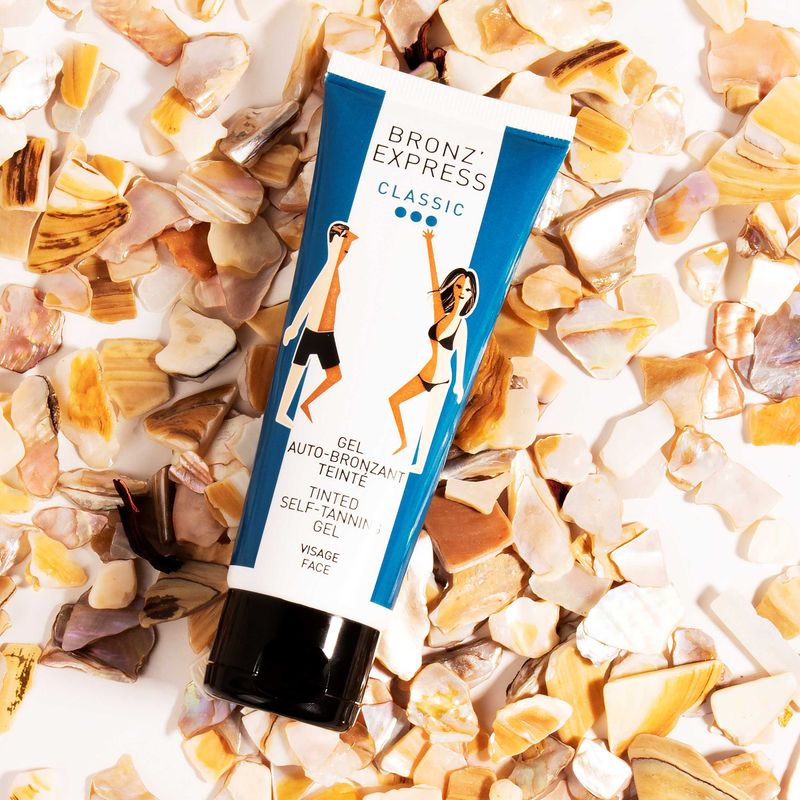 Bronz Express GEL AUTO-BRONZANT TEINTÉ GETÖNTES SELBSTBRÄUNUNGSGEL