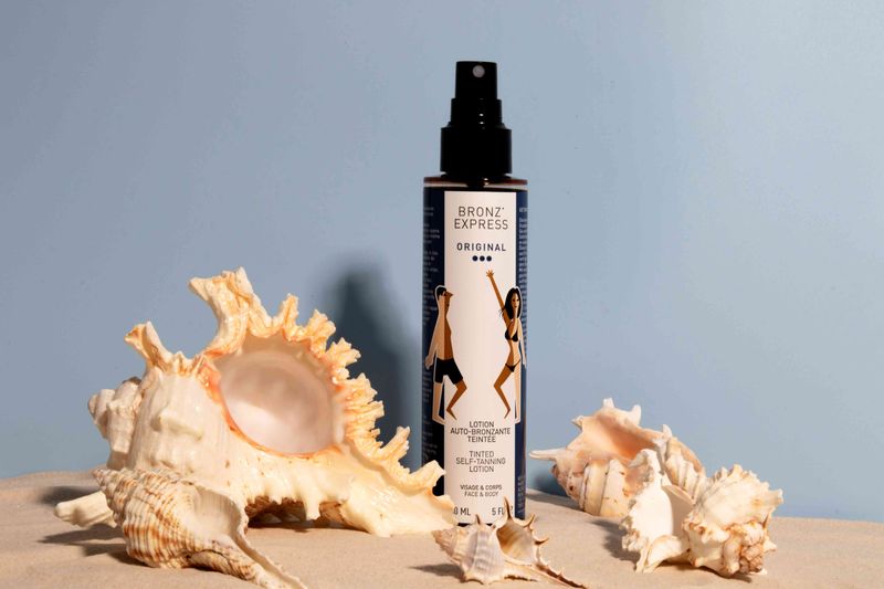 Bronz Express LOTION AUTO-BRONZANTE TEINTÉE ORIGINAL GETÖNTE SELBSTBRÄUNUNGSLOTION