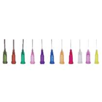 Double thread metal needle