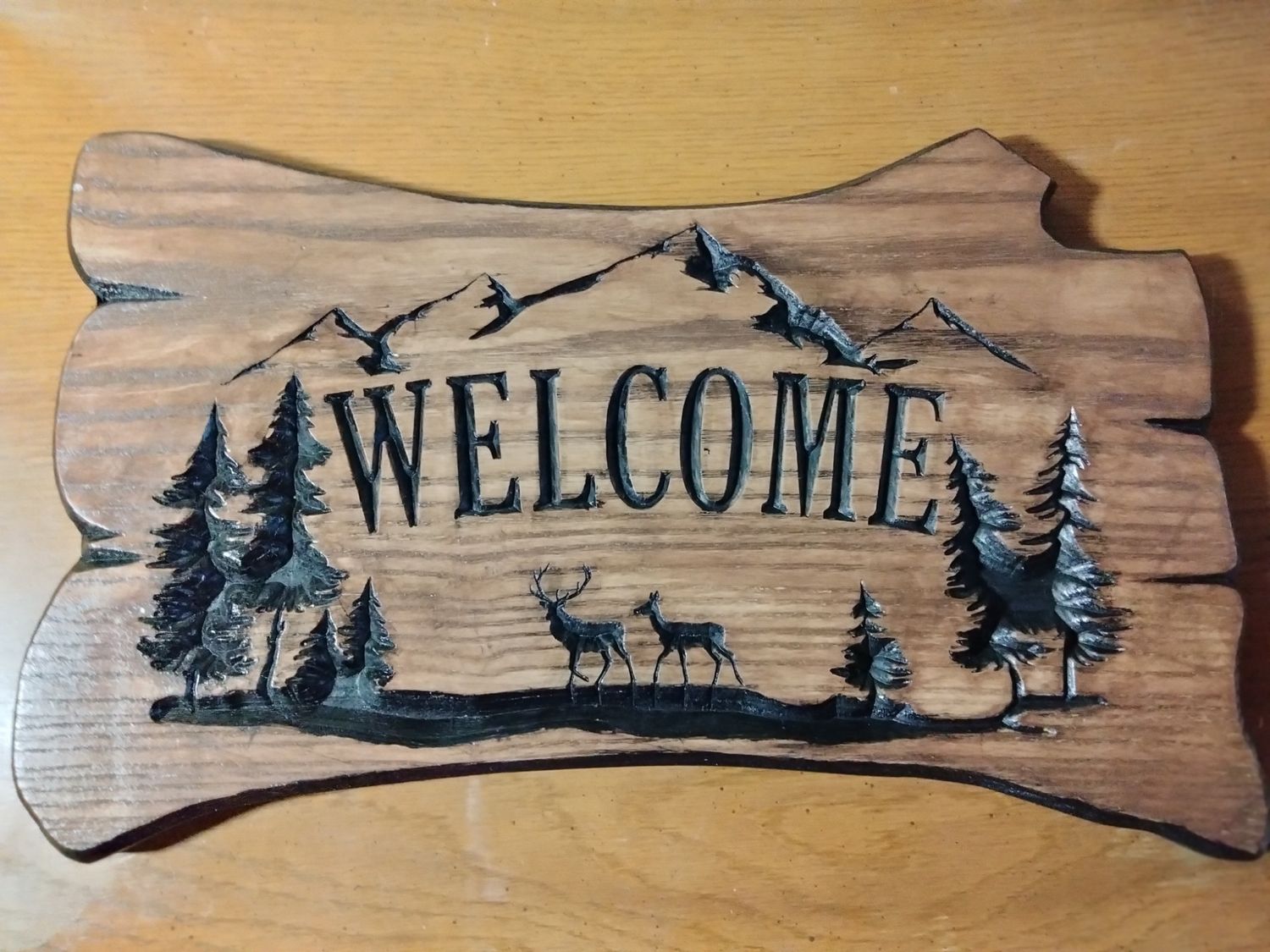 Welcome sign