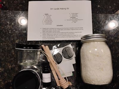 DIY candle making kit