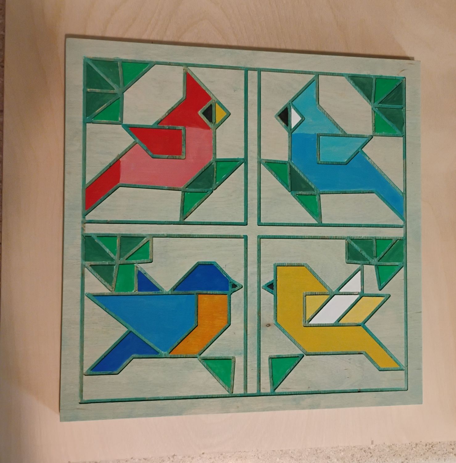 4 birds at ICL in April