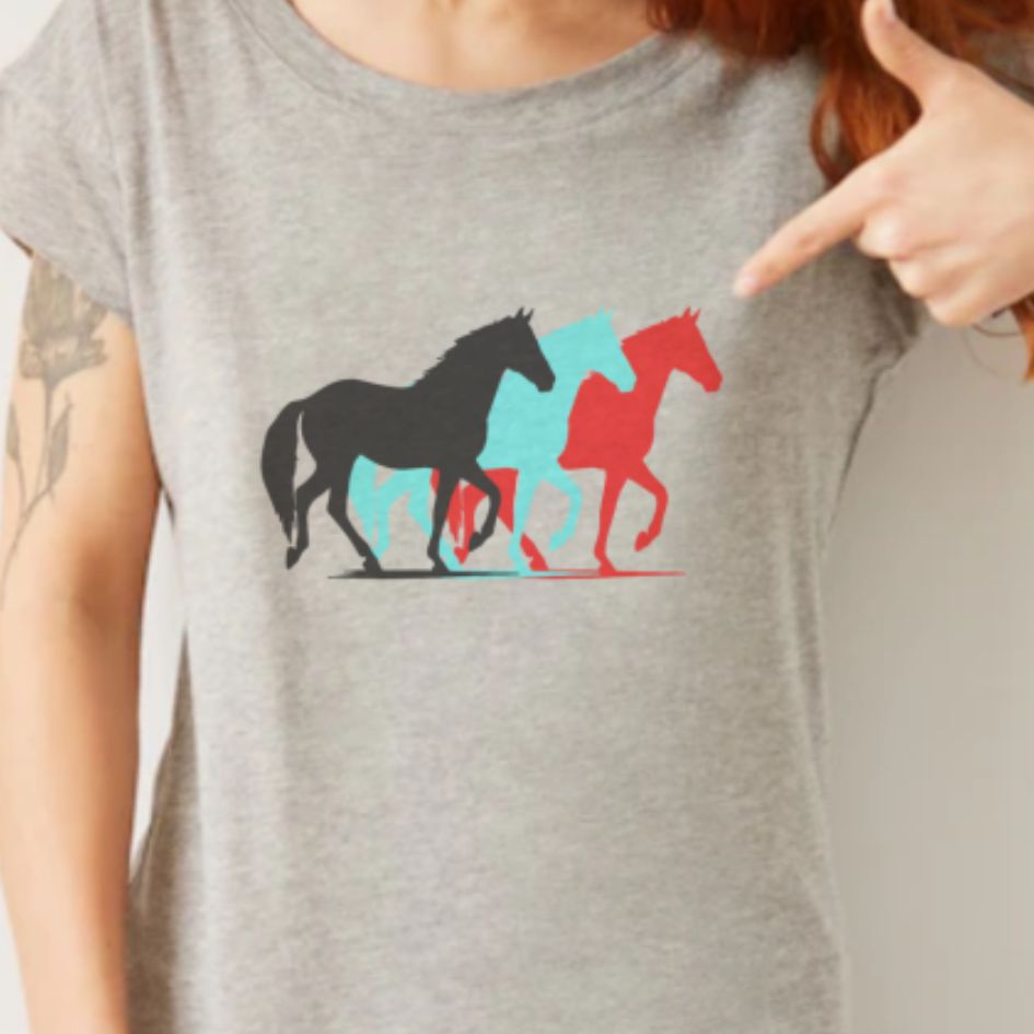Custom Ladies Equestrian T-Shirt