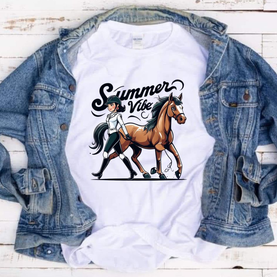 Custom Ladies Equestrian T-Shirt