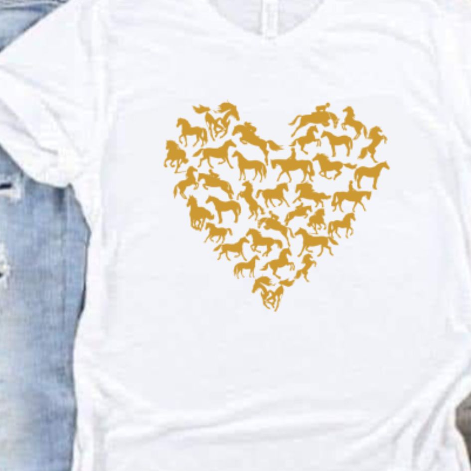 Custom Ladies Equestrian T-Shirt