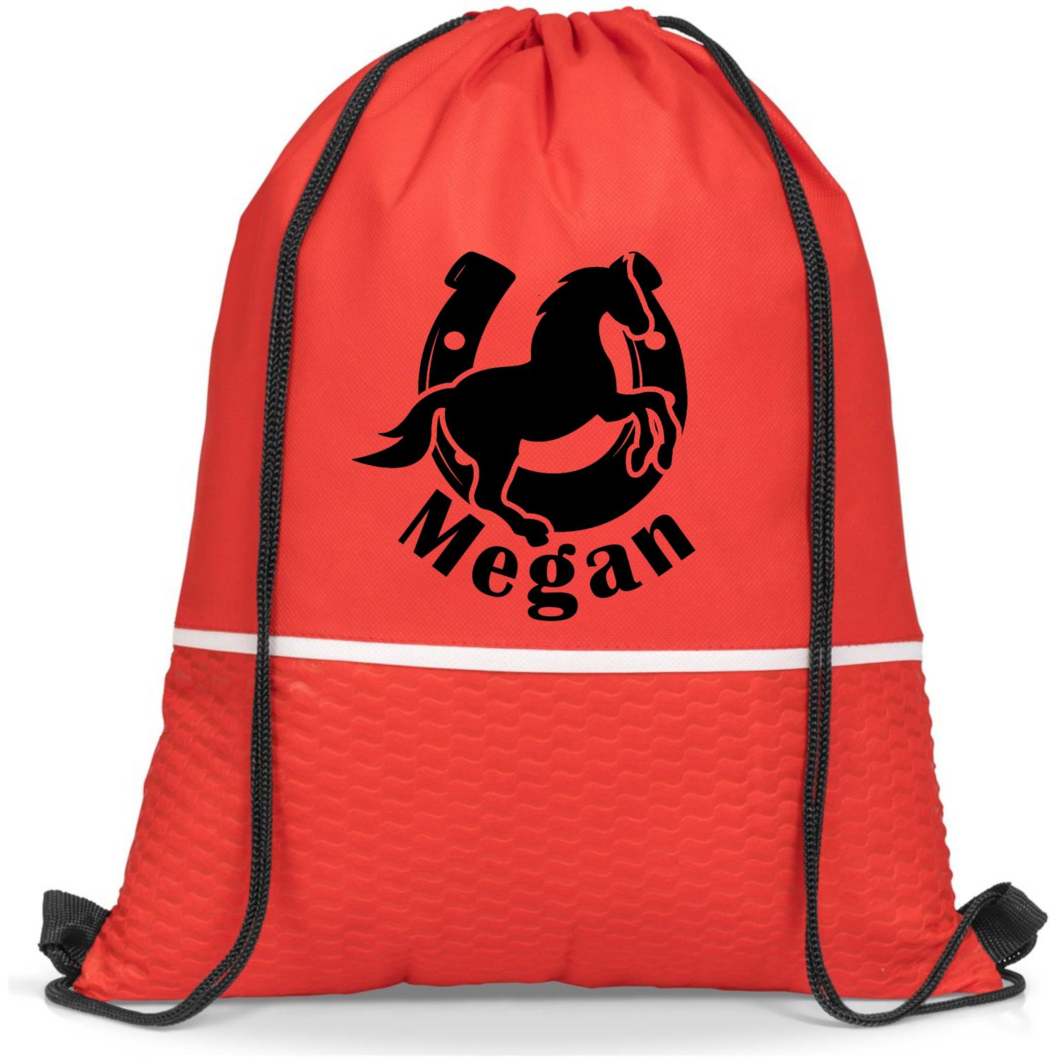 Brighton Non-Woven Drawstring Equestrian bootbag