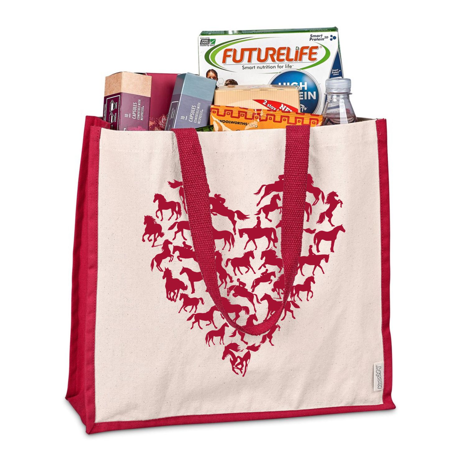 SoCo Equestrian Cotton Tote
