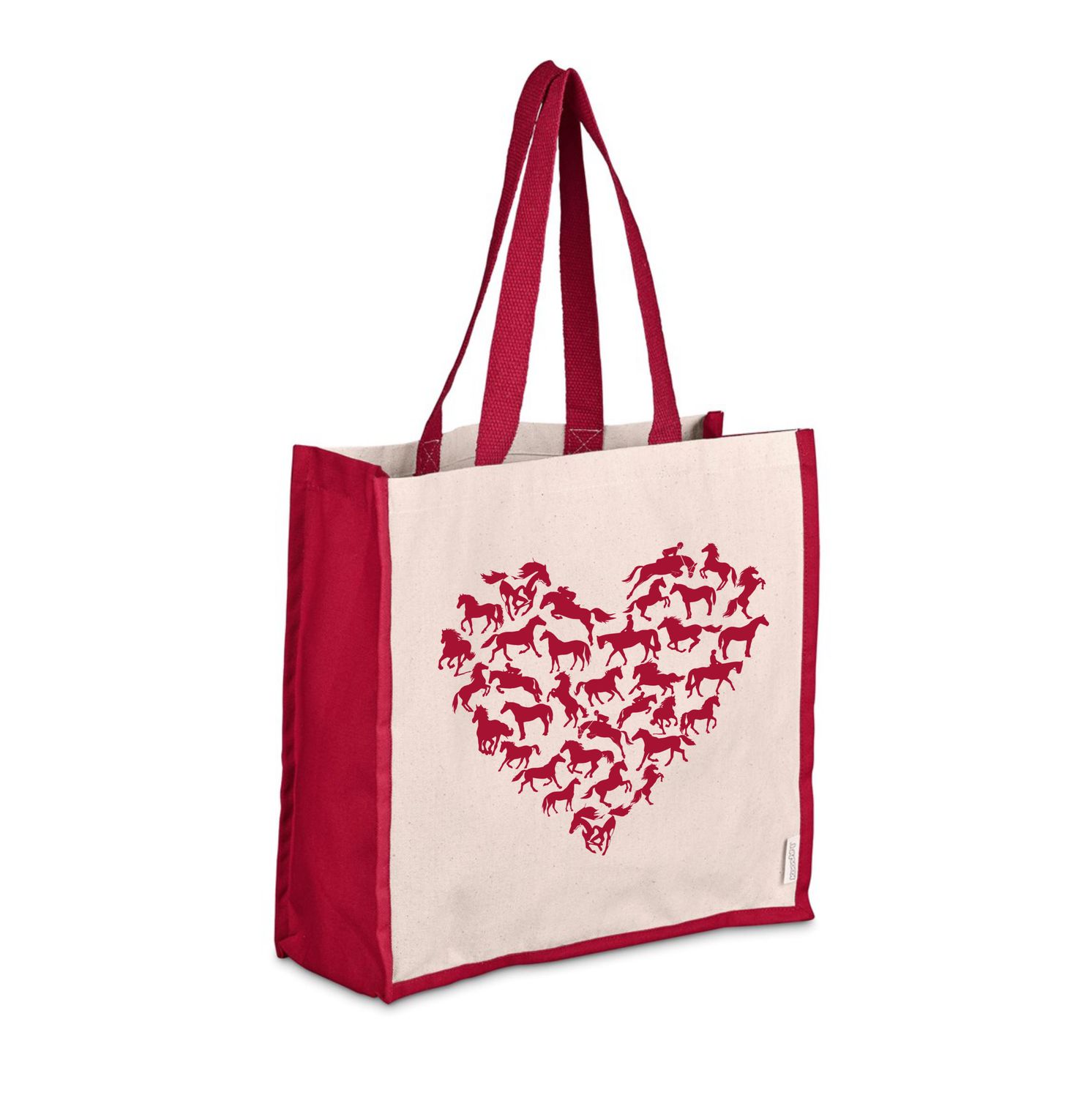 SoCo Equestrian Cotton Tote