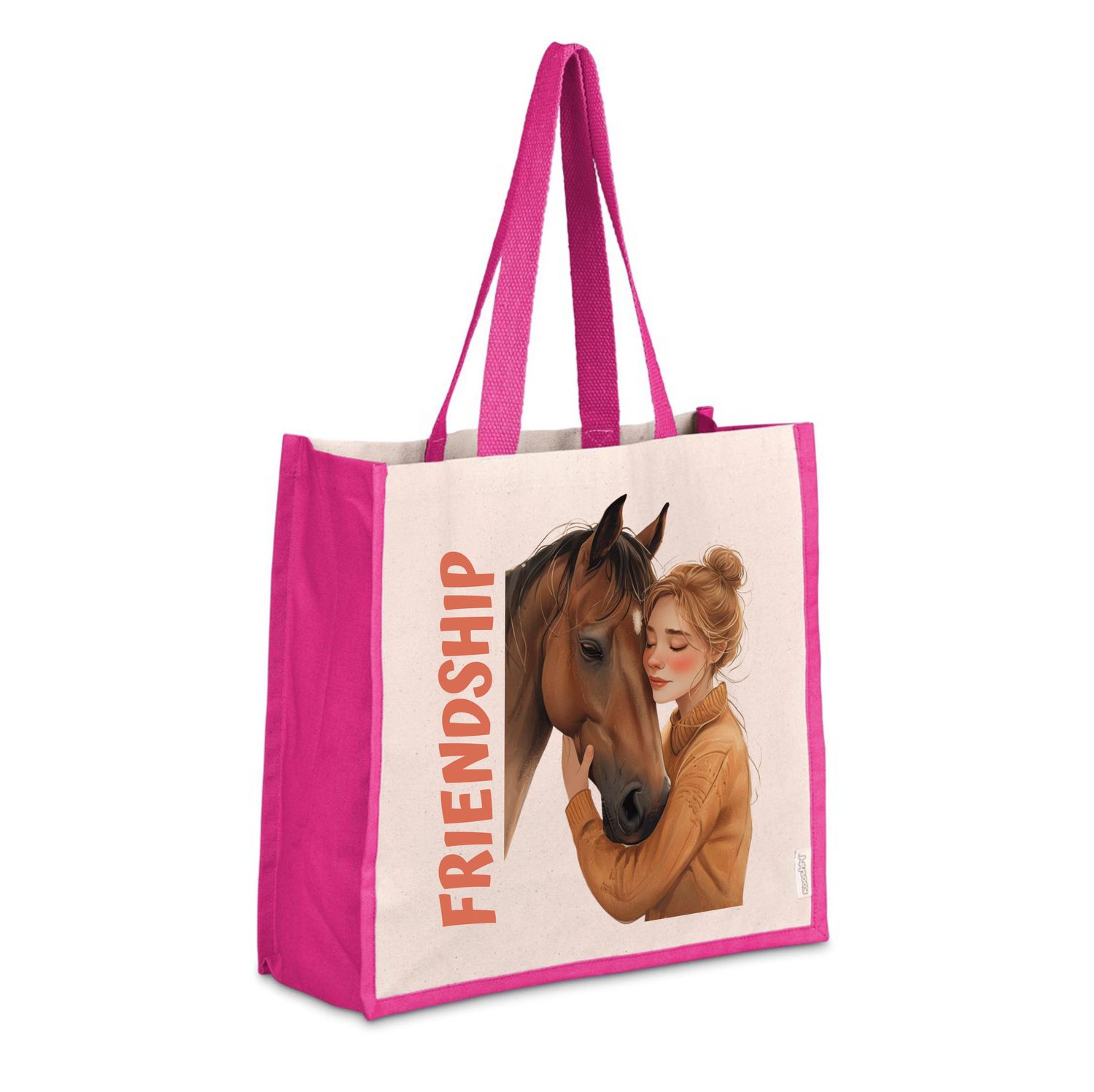 SoCo Equestrian Cotton Tote