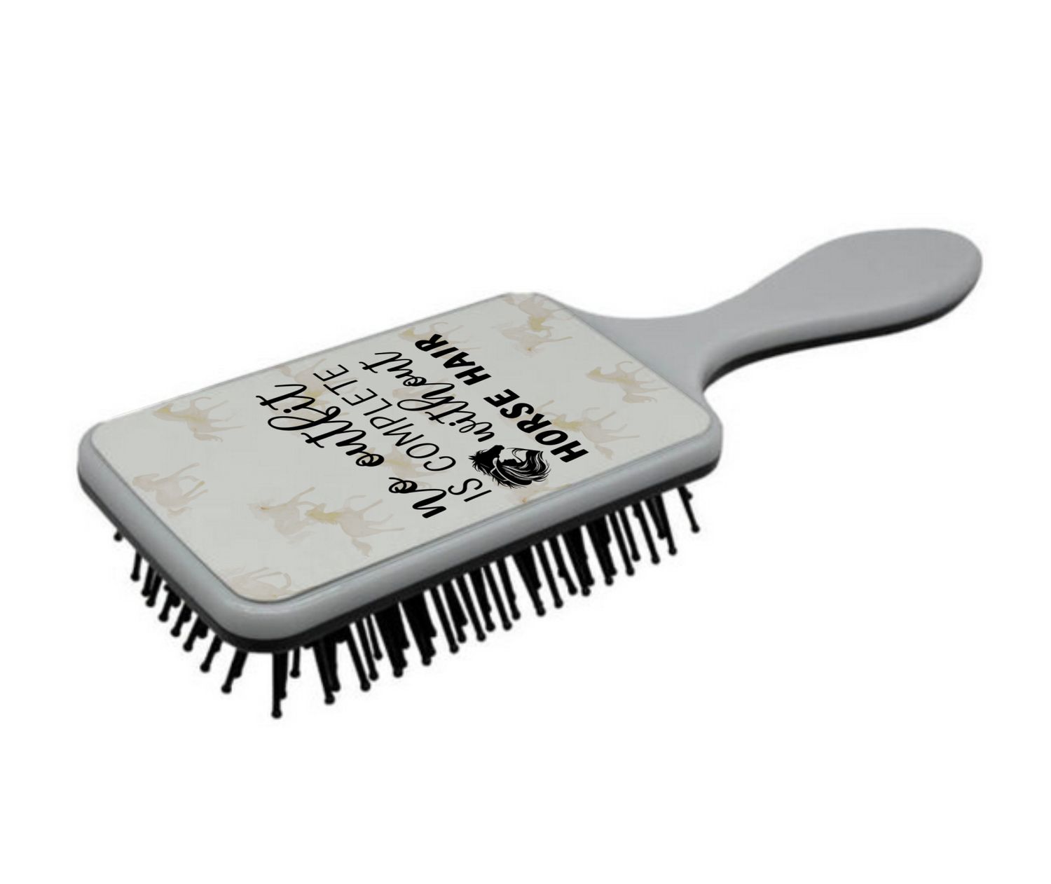 Large Plastic Hair Brush – Equestrian Grooming Essential