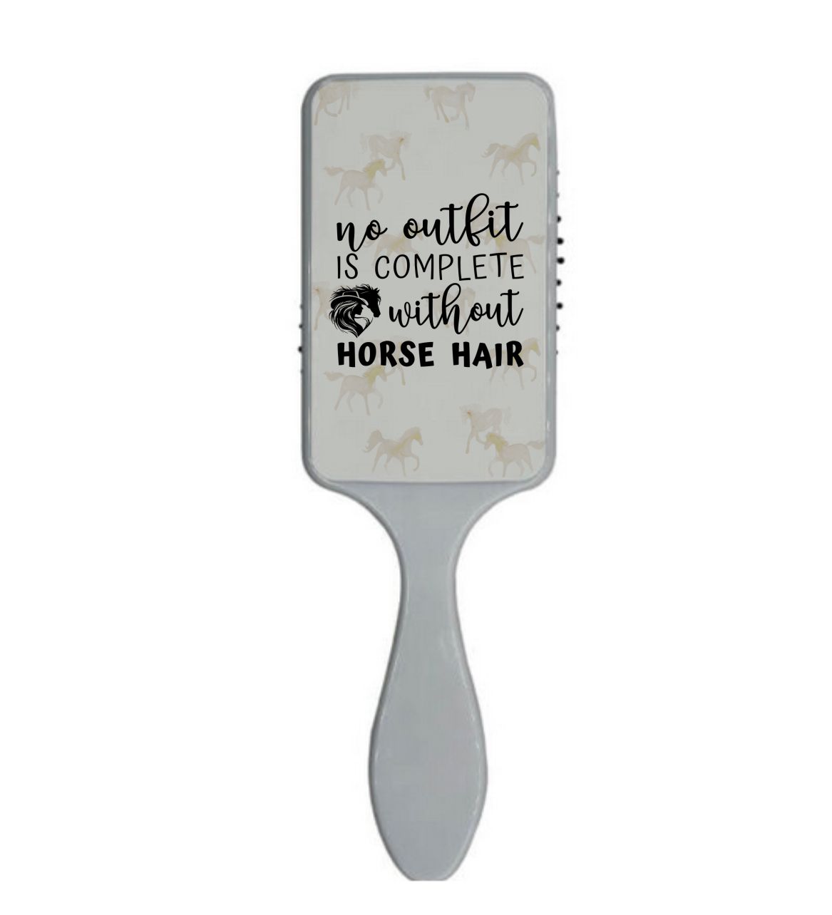 Large Plastic Hair Brush – Equestrian Grooming Essential