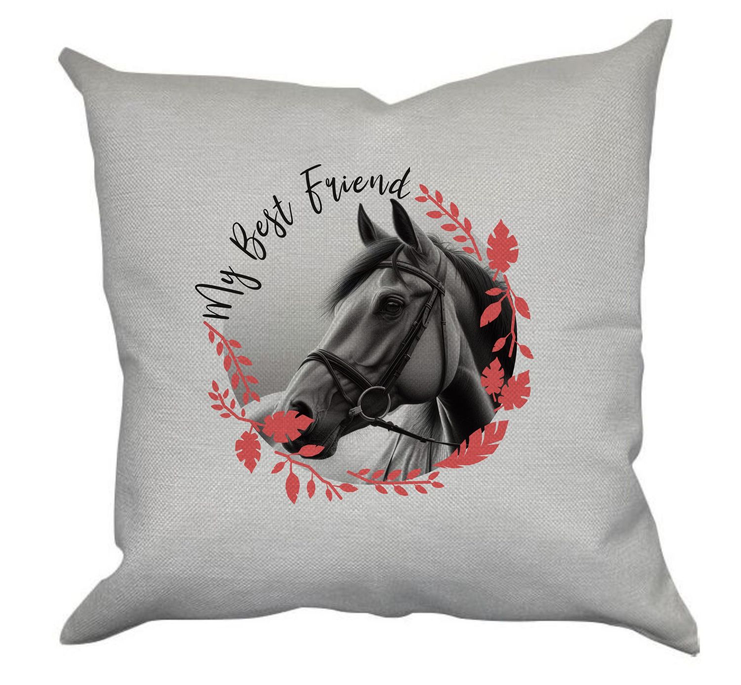 Equestrian-Themed Decorative Pillows