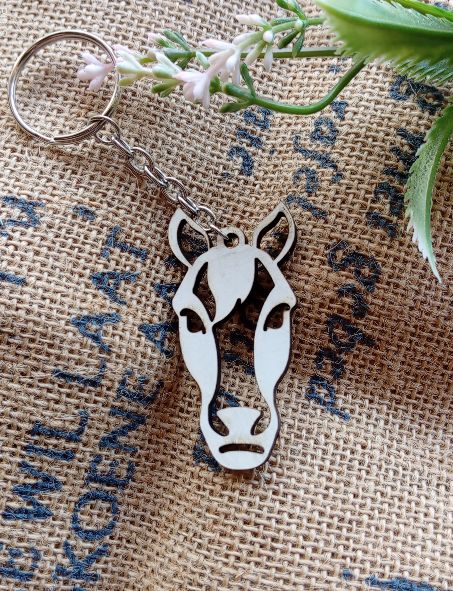 Horse Head Keychain