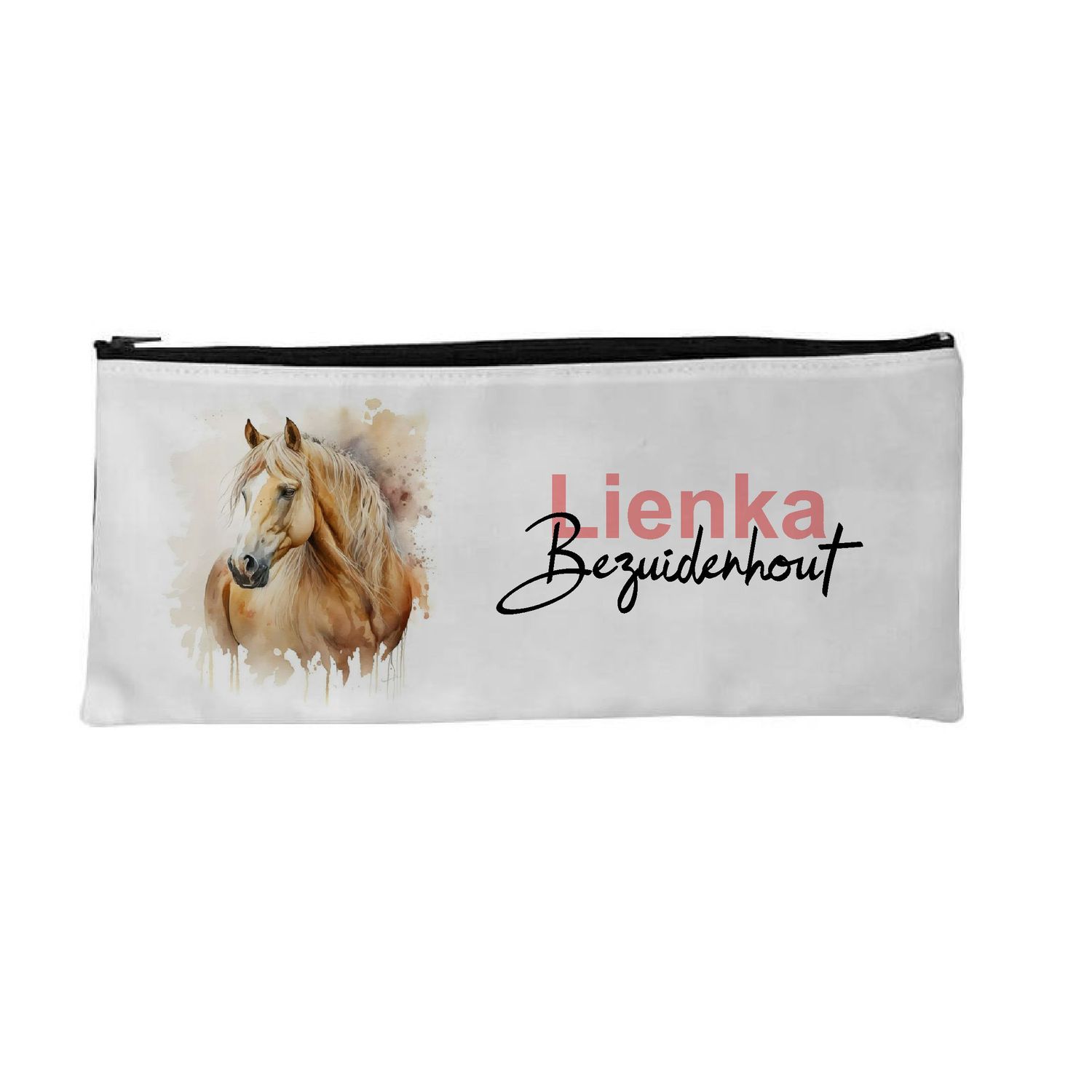 Large Equestrian Pencil Bag