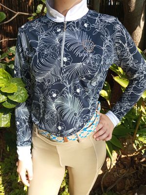 BreezieBliss Long Sleeve Riding Shirt
