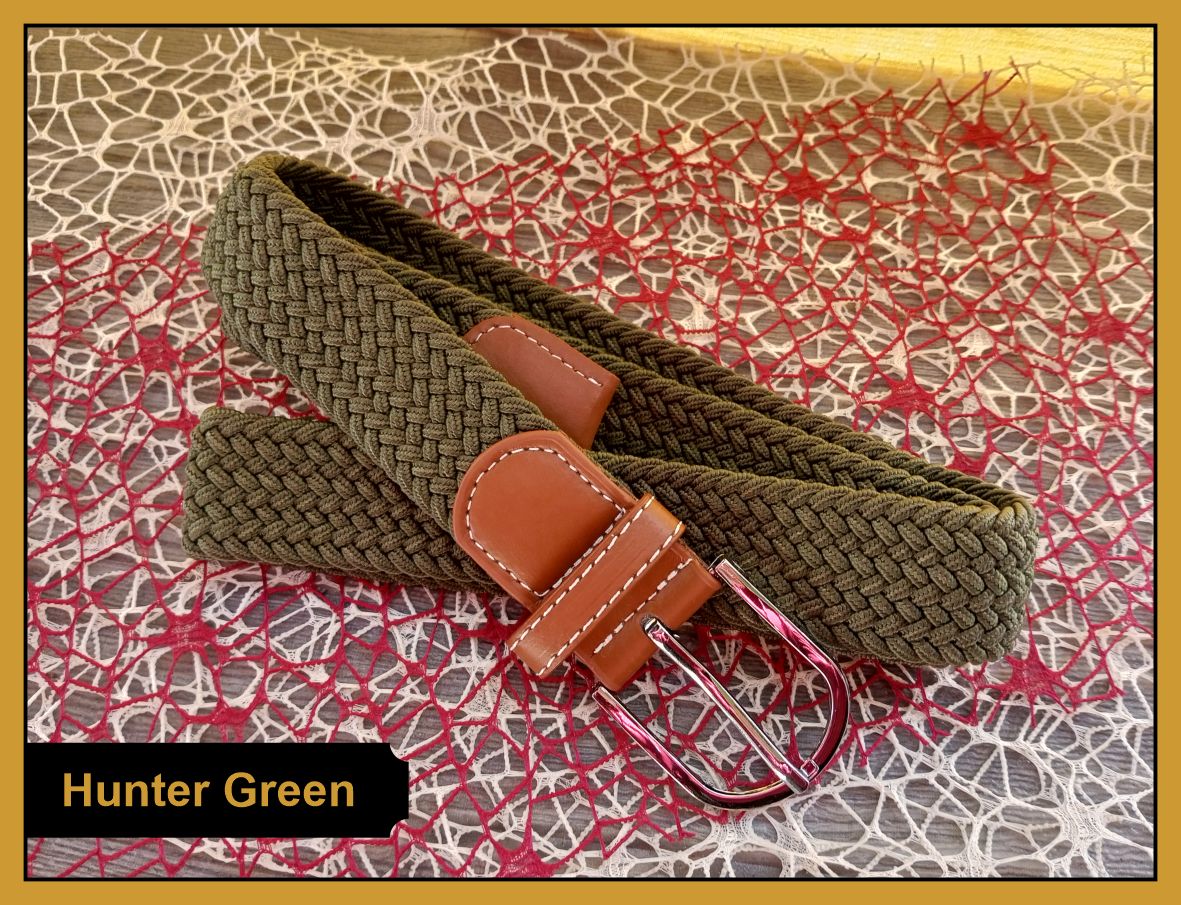 Multicolor Striped Equestrian Adjustable Belt