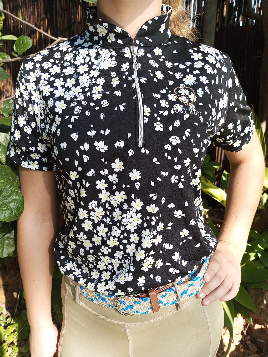 BellaBlossom Short Sleeve Riding Shirt
