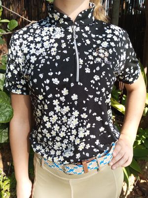 BellaBlossom Short Sleeve Riding Shirt