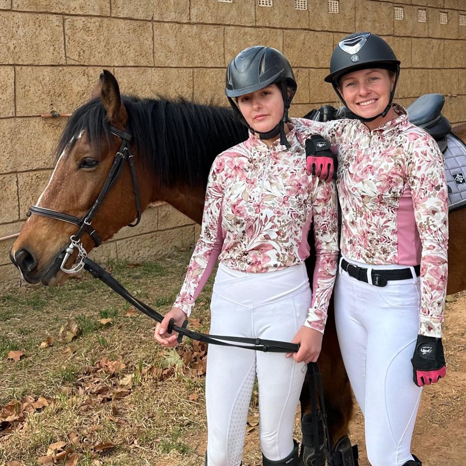 Bit of Blush Long Sleeve Riding Shirts