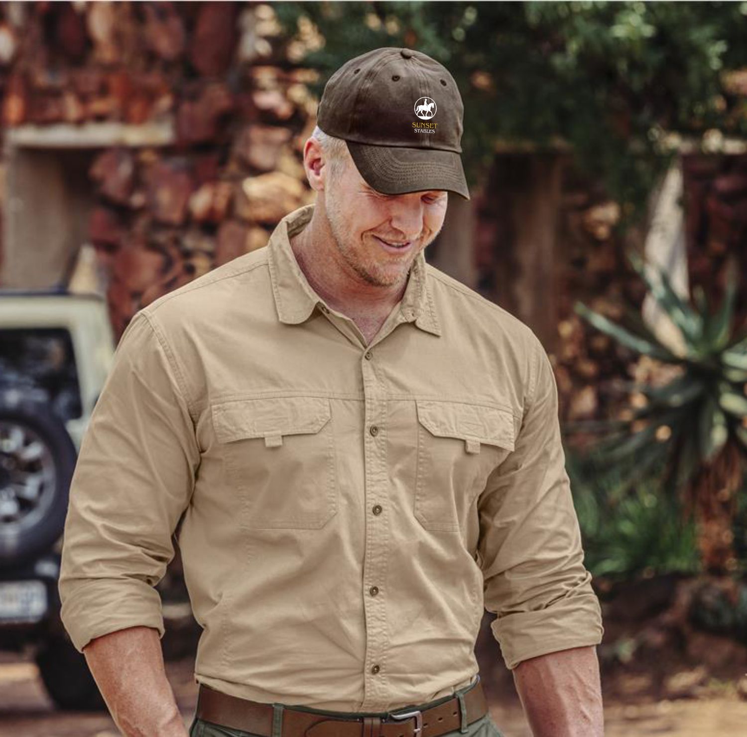 Sondela 6-Panel Oilskin Cap