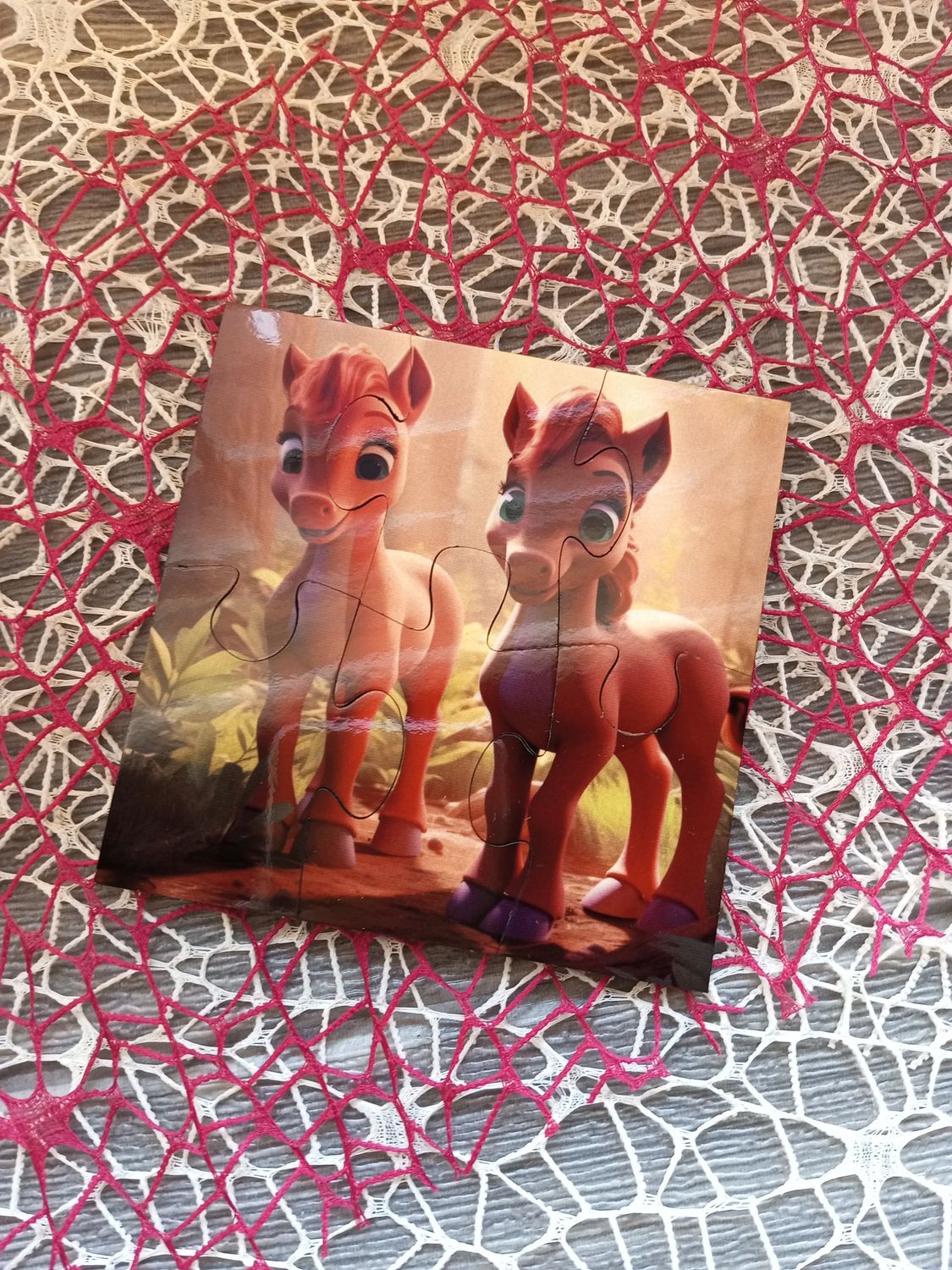 Equestrian-Themed MDF Puzzles