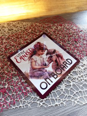 Little Horse Lover On Board Decal