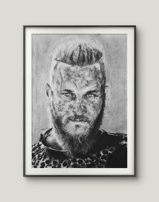 Print Ragnar from Vikings