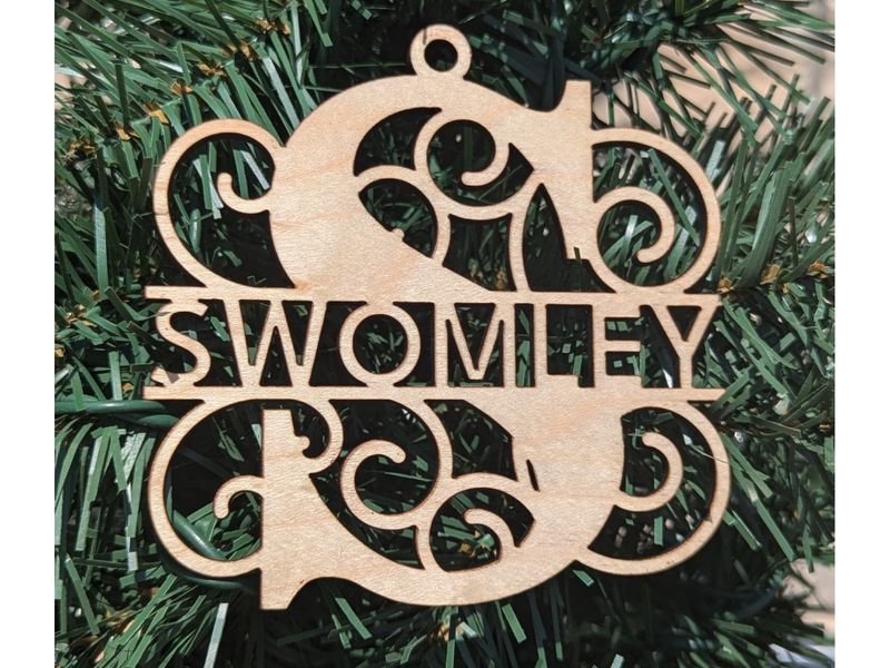 Monogram Ornament