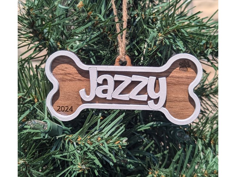 Dog Bone Ornament