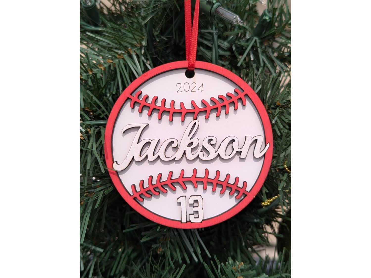 Baseball Ornament