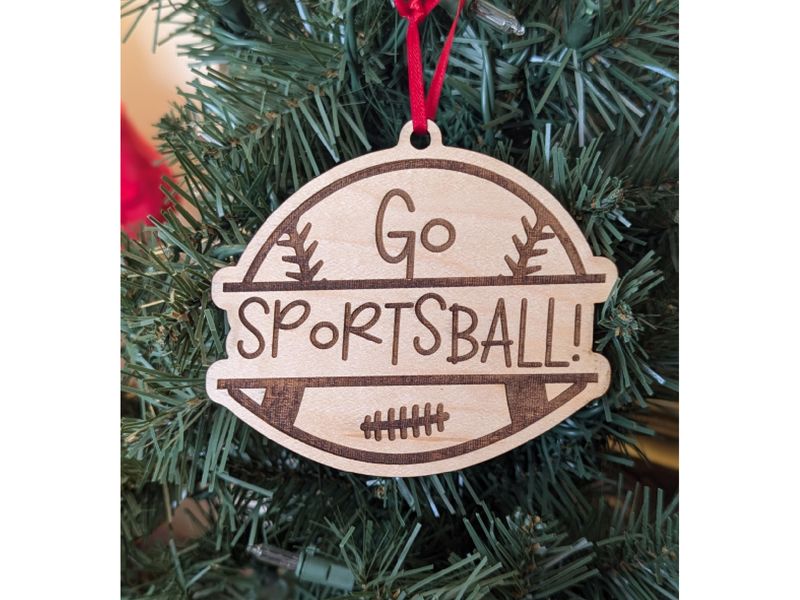Sportsball Ornament