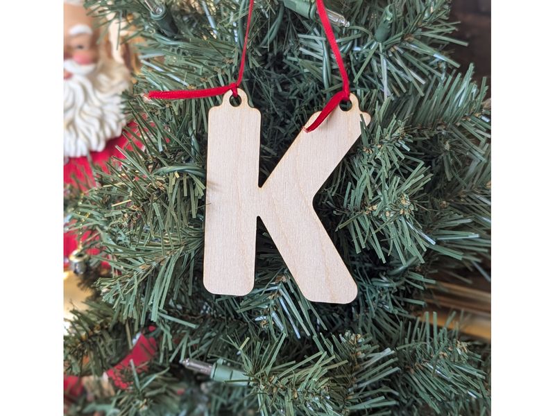 Letter Ornaments (unfinished)