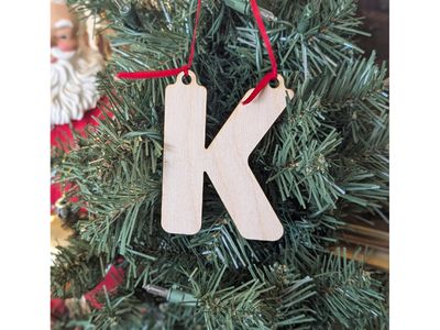 Letter Ornaments (unfinished)