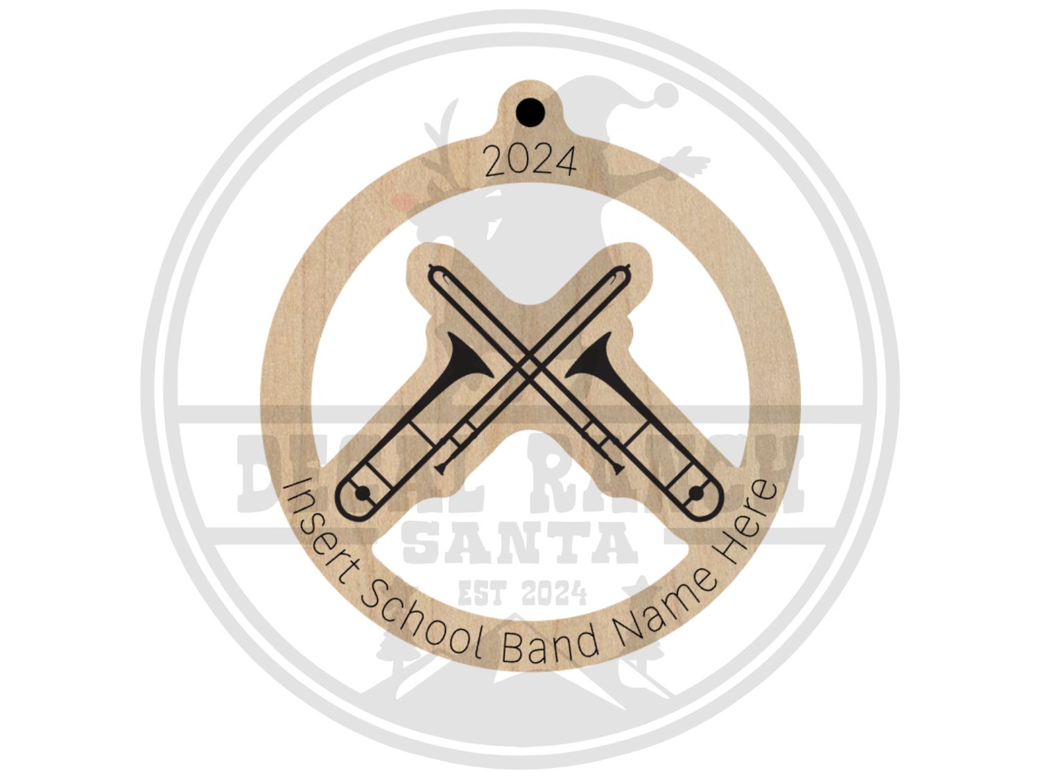 Trombone Ornament