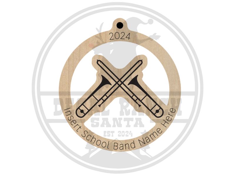 Trombone Ornament