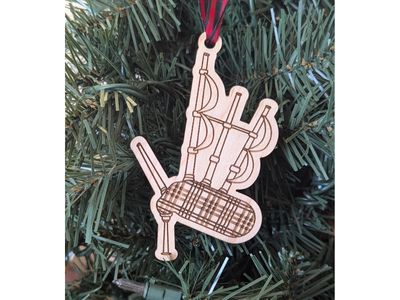 Bagpipes Ornament