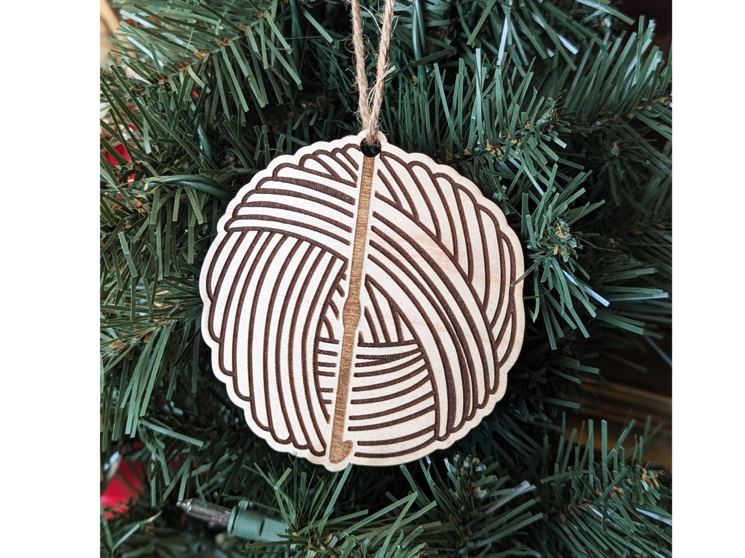 Yarn Ball Ornament