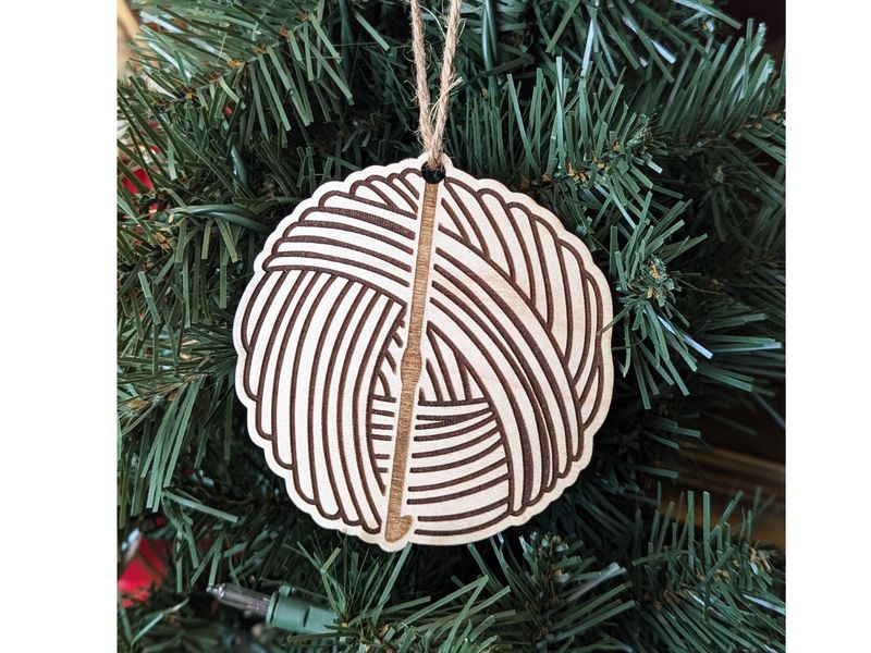 Yarn Ball Ornament
