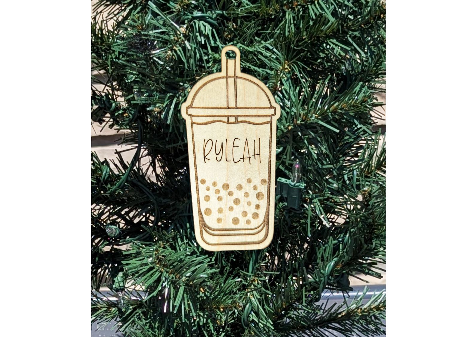 Boba Tea Ornament
