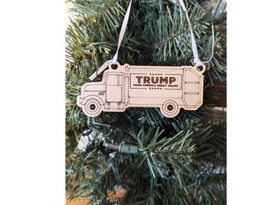 Garbage Truck Ornament
